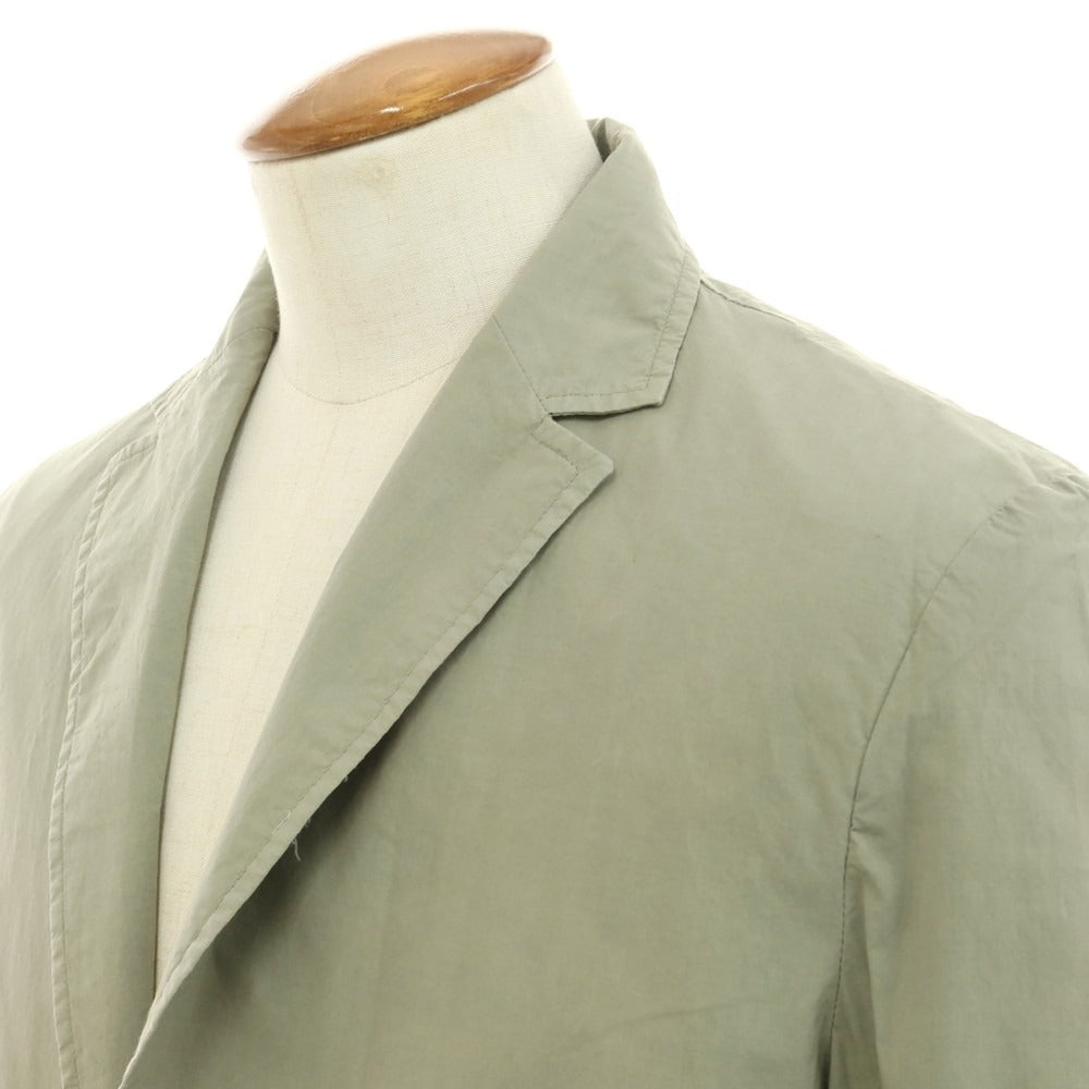 【中古】ティージャケット T-JACKET ストレッチコットン 2つボタンスーツ セージグリーン【 L 】【 状態ランクC 】【 メンズ 】