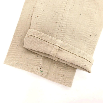 [Used] BERWICH Stretch Cotton Polyester Casual Slacks Pants Beige [42] [Condition Rank D] [Men&
