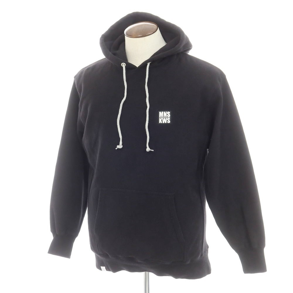 【中古】マナーズノーズ MANNERS KNOWS コットン系 プルオーバー パーカー ブラック【サイズXL】【 状態ランクB 】【 メンズ 】 [EPD]
