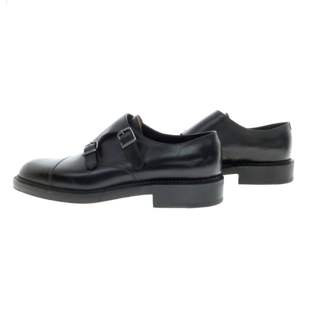 【中古】【未使用】ジョンロブ John Lobb WILLIAM NEW STANDARD ダブルモンク ドレスシューズ ブラック【 7 1/2E 】【 状態ランクS 】【 メンズ 】