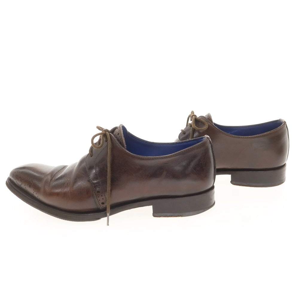 【中古】ステファノブランキーニ Stefano Branchini プレーントゥ ドレスシューズ ブラウン【サイズ6】【 状態ランクD 】【 メンズ 】[EPD]