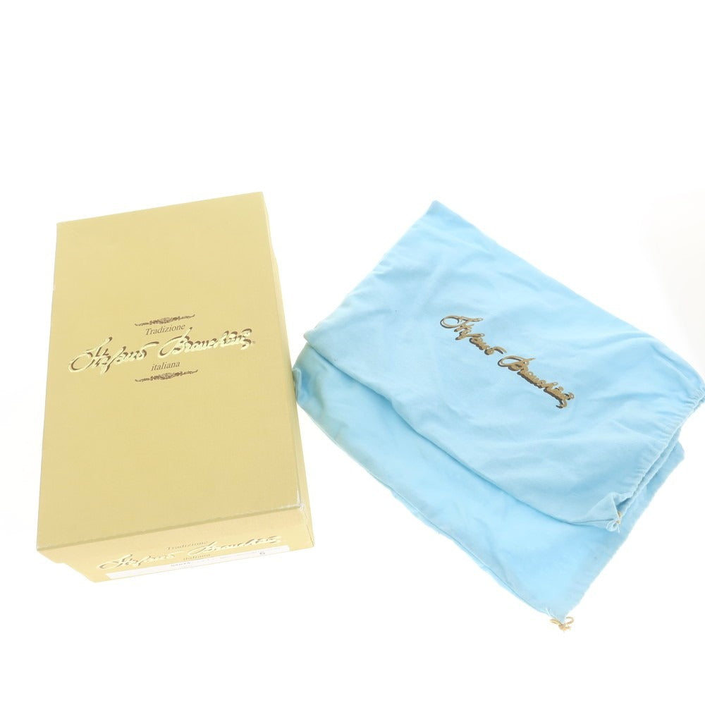 【中古】ステファノブランキーニ Stefano Branchini プレーントゥ ドレスシューズ ブラウン【サイズ6】【 状態ランクD 】【 メンズ 】[EPD]