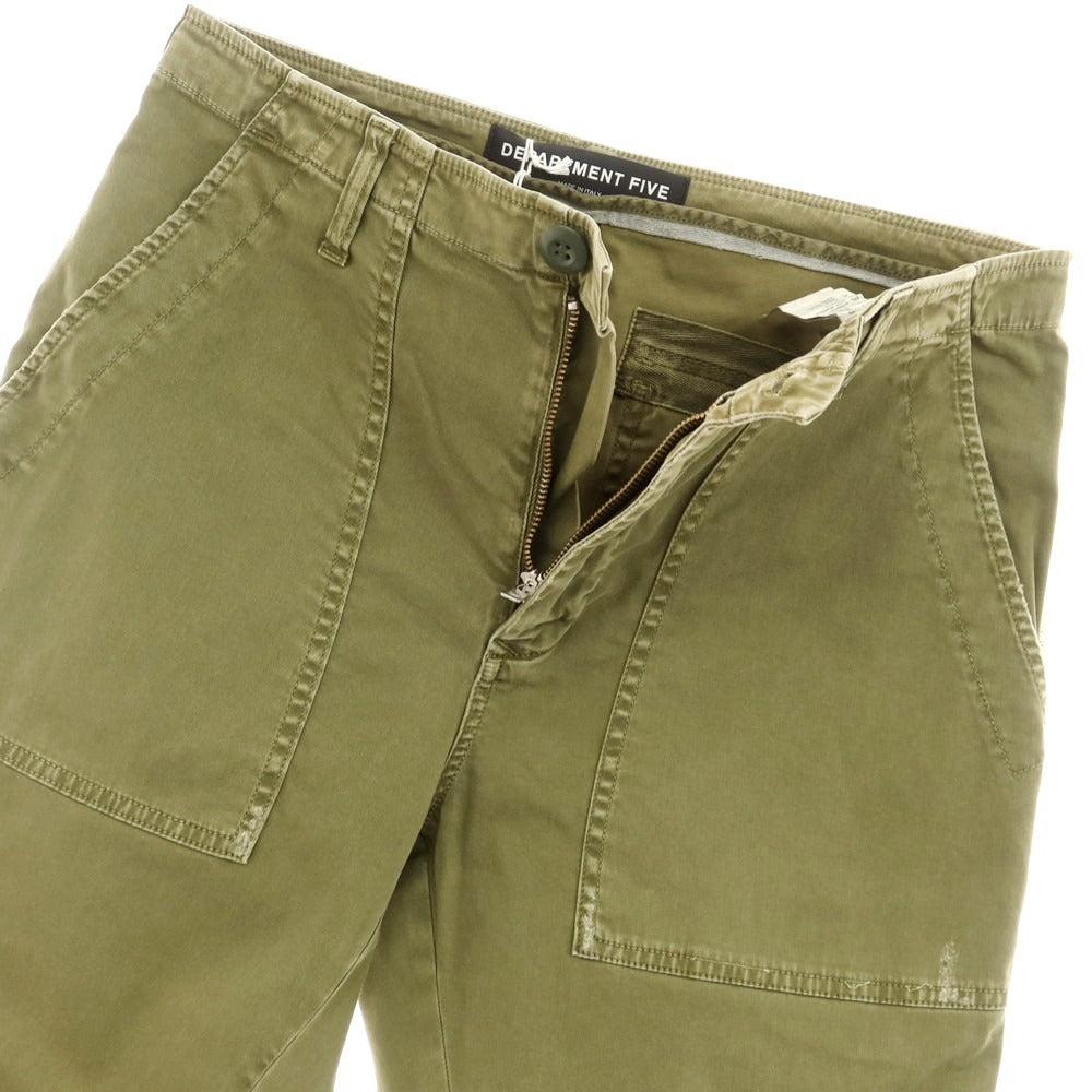 [Used] Department 5 Stretch Cotton Work Pants Olive [30] [Condition Rank B] [Men&