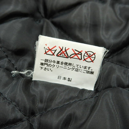 【中古】ビービーピー BBP ウール×レザー スタジャン ブラック【 XL 】【 状態ランクC 】【 メンズ 】