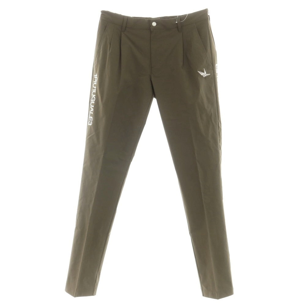 [Used] 1piu1uguale3 GOLF Polyester Casual Slacks Pants Olive [6] [Condition Rank A] [Men&