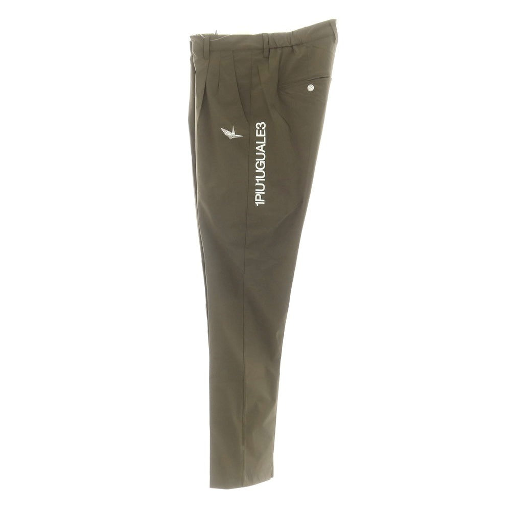 [Used] 1piu1uguale3 GOLF Polyester Casual Slacks Pants Olive [6] [Condition Rank A] [Men&