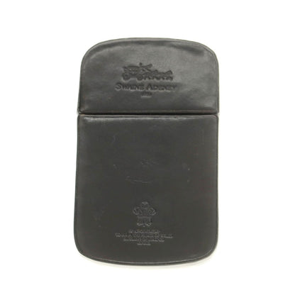 【中古】スウェイン アドニー ブリッグ SWAINE ADENEY BRIGG レザー 名刺入れ カードケース ブラック【 状態ランクC 】【 メンズ 】