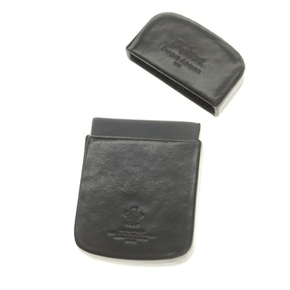 【中古】スウェイン アドニー ブリッグ SWAINE ADENEY BRIGG レザー 名刺入れ カードケース ブラック【 状態ランクC 】【 メンズ 】