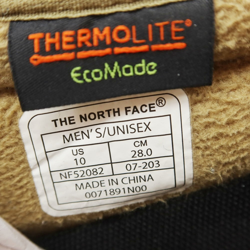 [Used] THE NORTH FACE Nuptse Lifty Moc WP Boots Khaki [28] [Condition Rank B] [Men&