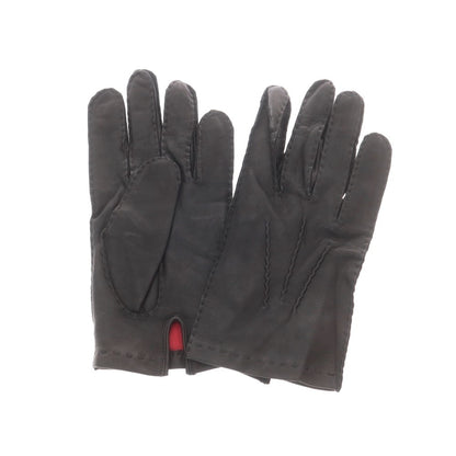 【中古】デンツ DENTS レザー シルクライニング 手袋 グローブ ブラック【 8 】【 状態ランクB 】【 メンズ 】