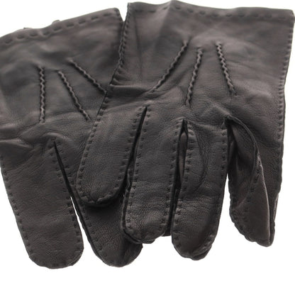 【中古】デンツ DENTS レザー シルクライニング 手袋 グローブ ブラック【 8 】【 状態ランクB 】【 メンズ 】
