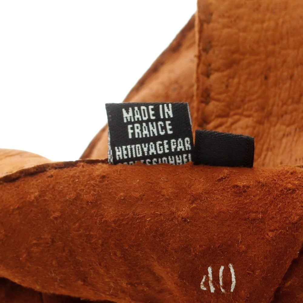 【中古】その他ブランド Brand ペッカリーレザー 手袋 グローブ ライトブラウン【 8 】【 状態ランクB 】【 メンズ 】