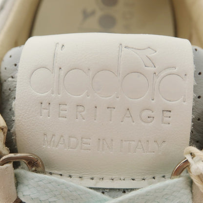 【中古】ディアドラ Diadora HERITAGE EQUIPE スニーカー ライトグレーxホワイト【 26 】【 状態ランクA 】【 メンズ 】