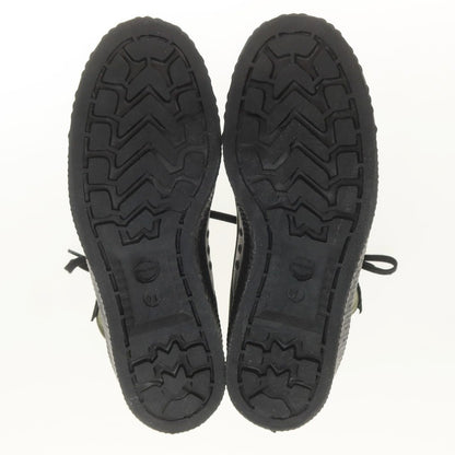 【中古】コムデギャルソンシャツ COMME des GARCONS SHIRT × SPALWART スエード スニーカー オリーブxブラック【 41 】【 状態ランクA 】【 メンズ 】