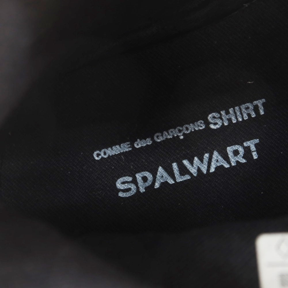 【中古】コムデギャルソンシャツ COMME des GARCONS SHIRT × SPALWART スエード スニーカー オリーブxブラック【 41 】【 状態ランクA 】【 メンズ 】