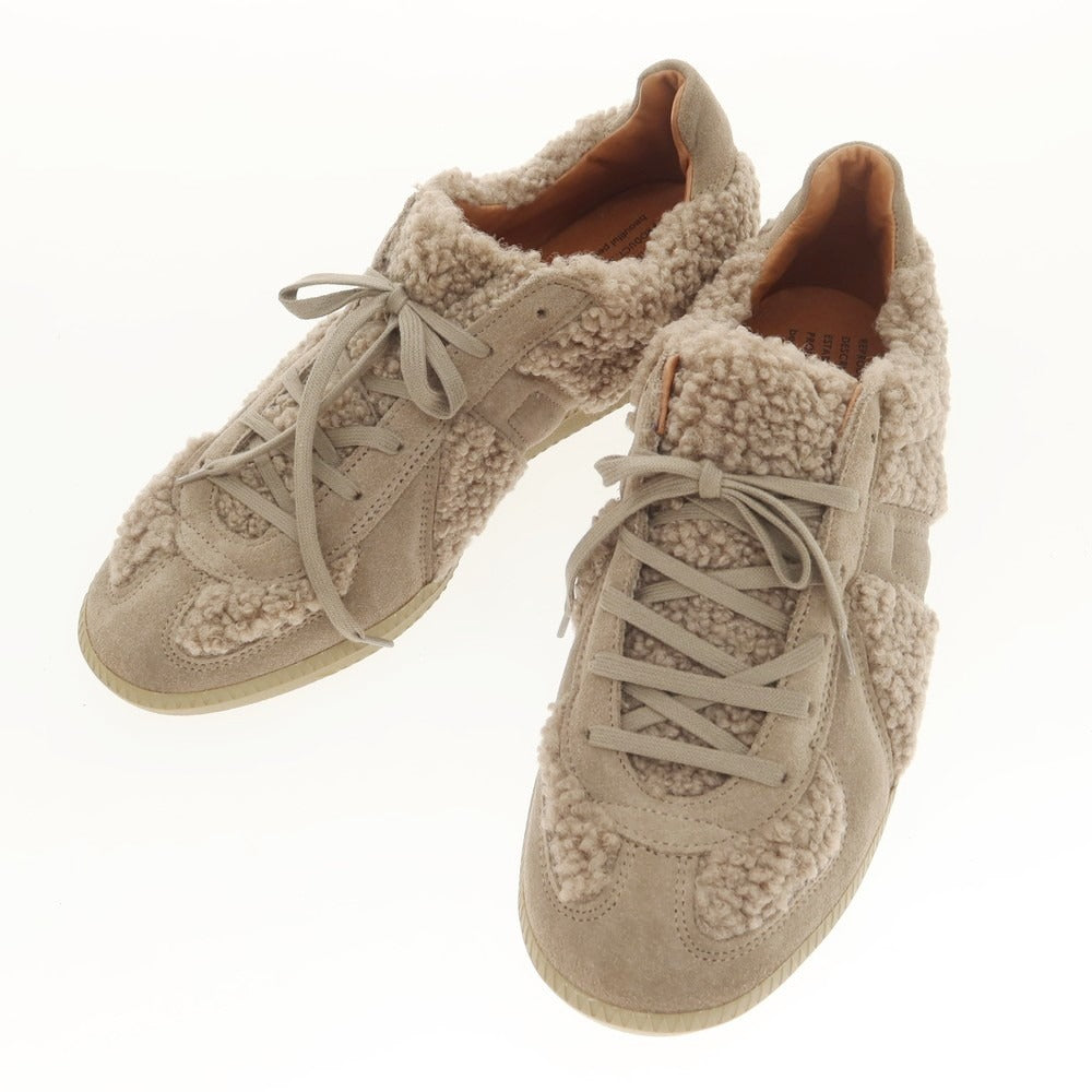 【中古】【未使用】ビューティフルピープル beautiful people × REPRODUCTION OF FOUND スニーカー ダークベージュ【サイズ43】【 状態ランクS 】【 メンズ 】[EPD]