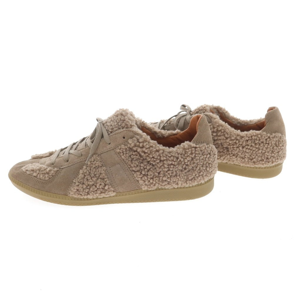 [Used] [Unused] Beautiful People × REPRODUCTION OF FOUND German Military Trainer Boa Sneakers Dark Beige [43] [Condition Rank S] [Men&