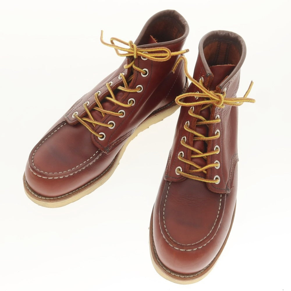 【中古】レッドウィング RED WING 9106 アイリッシュセッター ブーツ レッドブラウン【 US 7 1/2 】【 状態ランクC 】【 メンズ 】