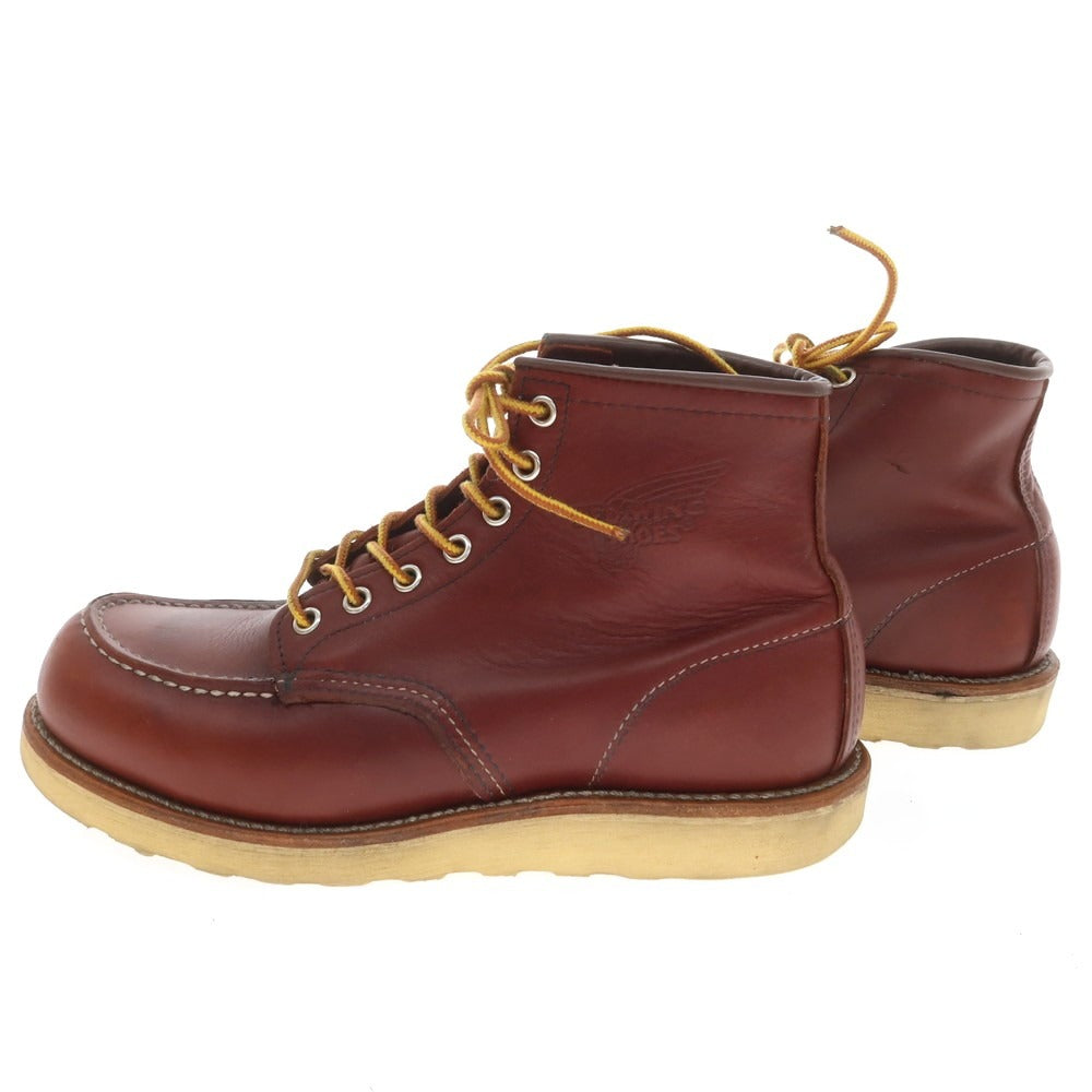 【中古】レッドウィング RED WING 9106 アイリッシュセッター ブーツ レッドブラウン【 US 7 1/2 】【 状態ランクC 】【 メンズ 】
