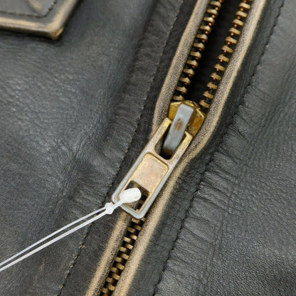 【中古】レッドイヤー ポールスミス RED EAR PAUL SMITH スタッズ レザーブルゾン ブラック【 M 】【 状態ランクC 】【 メンズ 】
