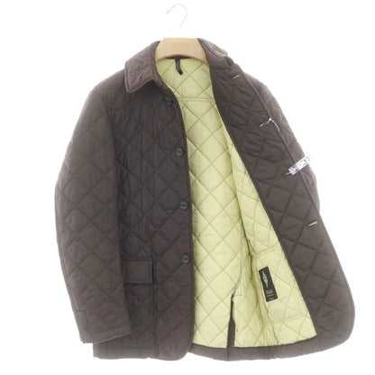【中古】ヴァルスター Valstar ポリエステル キルティングブルゾン ダークブラウン【 46 】【 状態ランクC 】【 メンズ 】