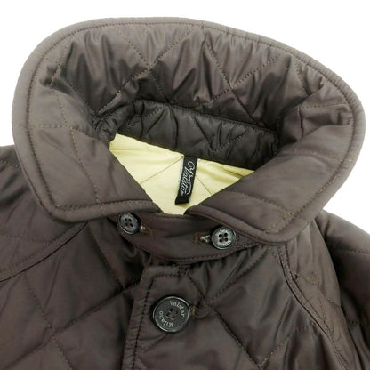 【中古】ヴァルスター Valstar ポリエステル キルティングブルゾン ダークブラウン【 46 】【 状態ランクC 】【 メンズ 】