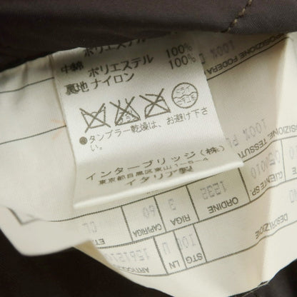 【中古】ヴァルスター Valstar ポリエステル キルティングブルゾン ダークブラウン【 46 】【 状態ランクC 】【 メンズ 】