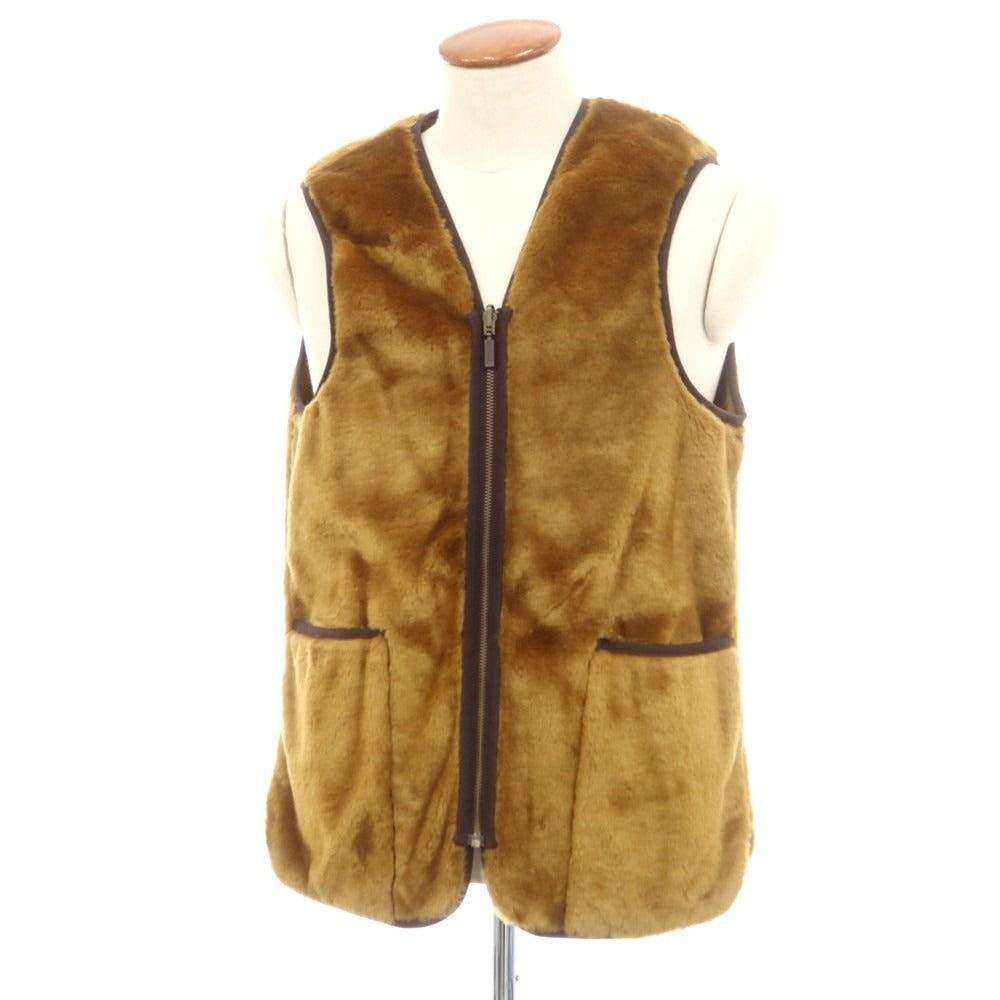 【中古】バブアー Barbour ファーライナー 別売りファーライナーベスト ベスト ライトブラウン【 38 】【 状態ランクB 】【 メンズ 】