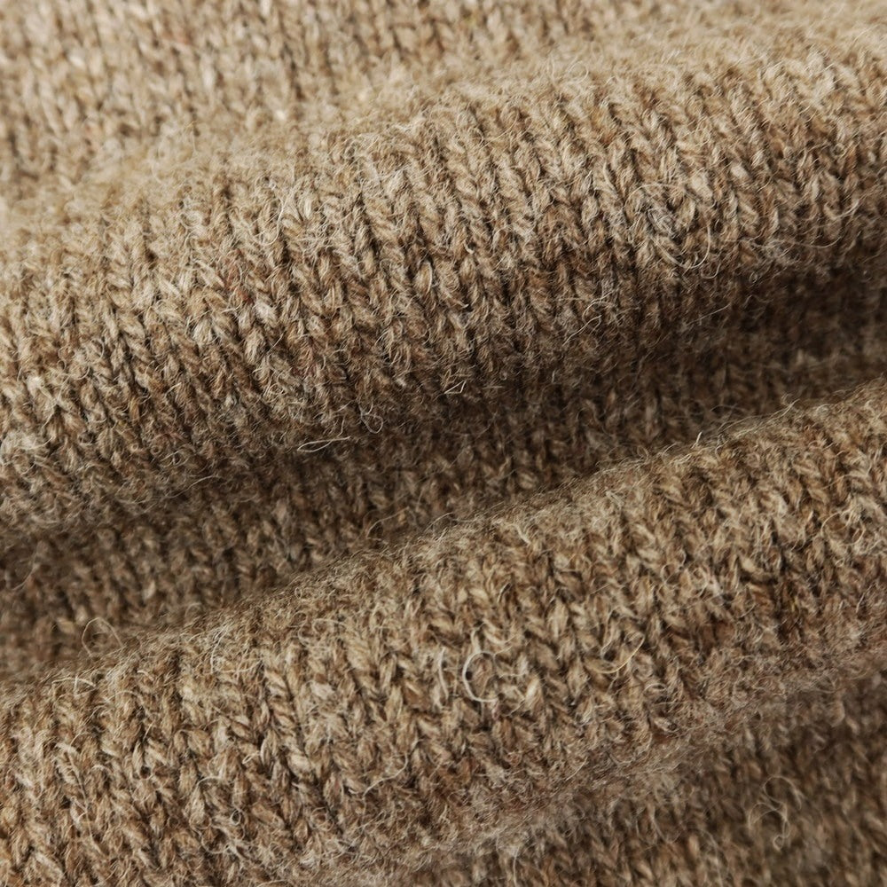 【中古】ジャミーソンズニットウェア Jamieson’s Knitwear ミドルゲージ ウール クルーネック プルオーバーニット ブラウン【 XL 】【 状態ランクB 】【 メンズ 】