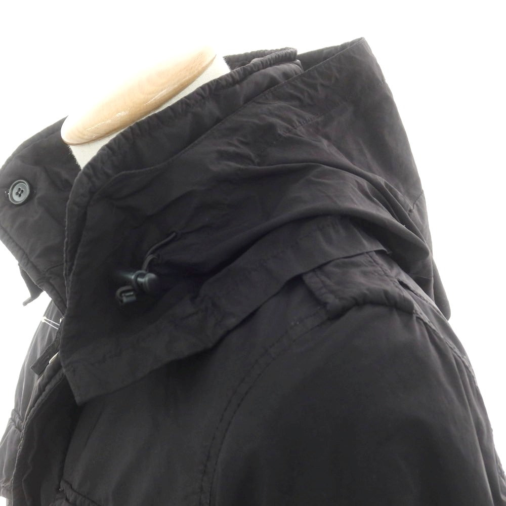 【中古】アスペジ ASPESI ポリエステルナイロン M-65 中綿ブルゾン ブラック【 XS 】【 状態ランクB 】【 メンズ 】