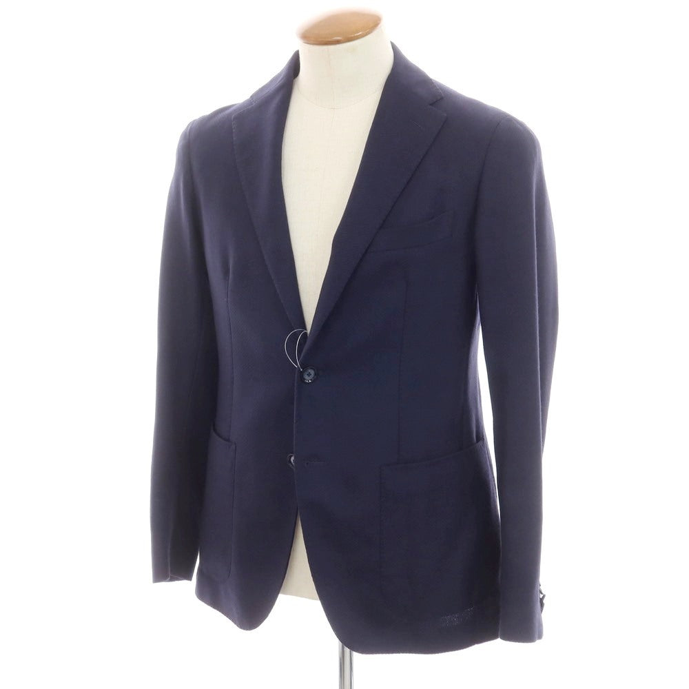 【中古】タリアトーレ TAGLIATORE ウール テーラードジャケット ネイビー【 46 】【 状態ランクB 】【 メンズ 】