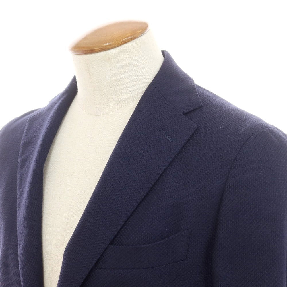 【中古】タリアトーレ TAGLIATORE ウール テーラードジャケット ネイビー【 46 】【 状態ランクB 】【 メンズ 】