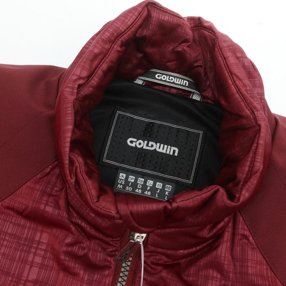 【中古】ゴールドウイン GOLDWIN ナイロン スタンドカラー ジップアップ 中綿ブルゾン ワインレッド【サイズL】【 状態ランクB 】【 メンズ 】 [CPD]