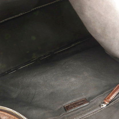[Used] Daniel &amp;amp; Bob Jasmine Crocodile-embossed Leather Shoulder Bag Brown [Condition Rank C] [Men&