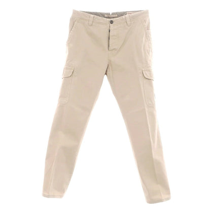 【中古】ジーティーアー ツイステッド G.T.A TWISTED コットン カーゴパンツ ベージュ【 48 】【 状態ランクC 】【 メンズ 】