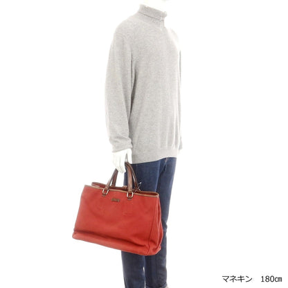 【中古】ダニエルアンドボブ Daniel &amp; Bob キャンバス トートバッグ レッド【 状態ランクC 】【 メンズ 】 [APD]