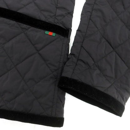 【中古】グッチ GUCCI ナイロンポリウレタン 中綿 キルティングブルゾン ブラック【 46 】【 状態ランクB 】【 メンズ 】