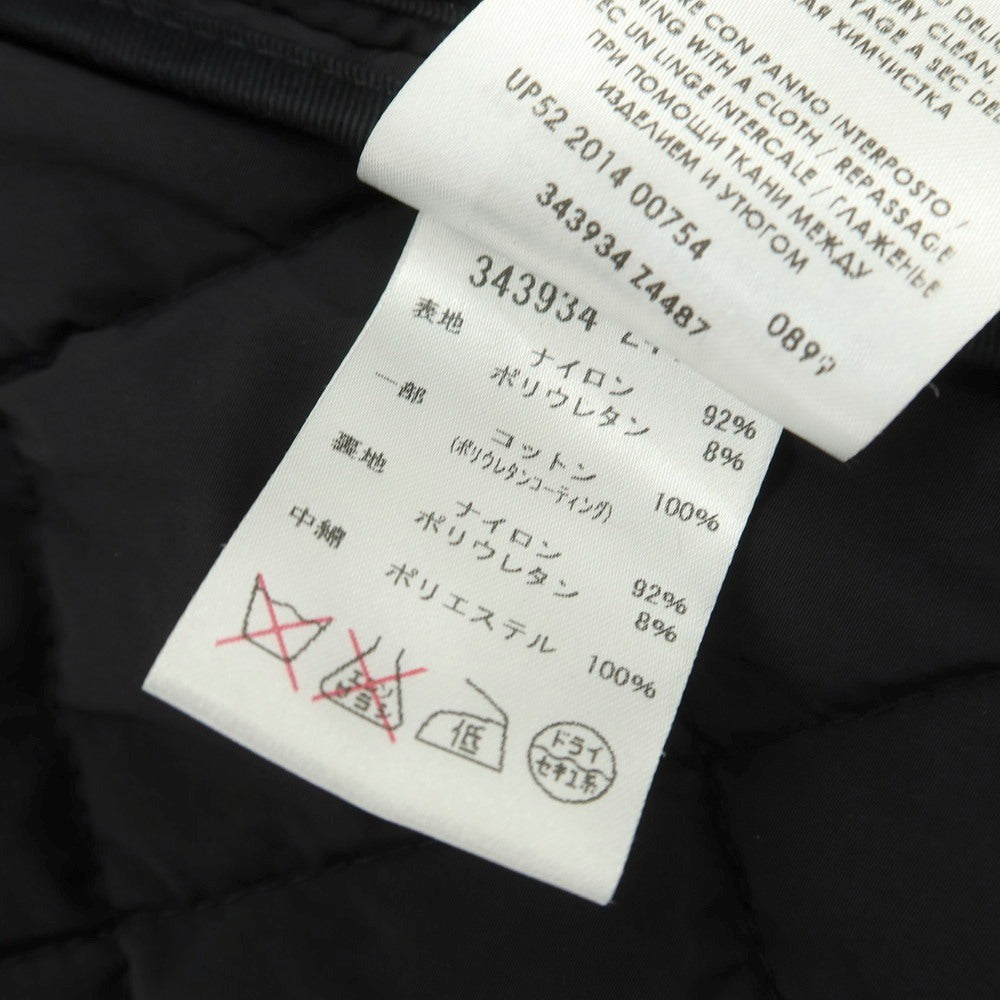 【中古】グッチ GUCCI ナイロンポリウレタン 中綿 キルティングブルゾン ブラック【 46 】【 状態ランクB 】【 メンズ 】