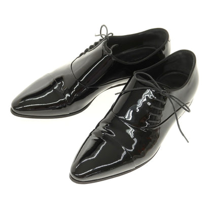 【中古】グッチ GUCCI パテントレザー サイドレース ドレスシューズ ブラック【 39 1/2E 】【 状態ランクB 】【 メンズ 】
