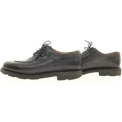 【中古】パラブーツ Paraboot AVIGNON スプリットトゥ ドレスシューズ ネイビー【 8 1/2 】【 状態ランクC 】【 メンズ 】