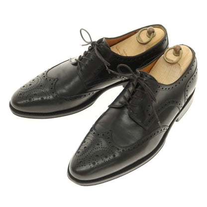 【中古】ジャランスリウァヤ JALAN SRIWIJAYA ウイングチップ ドレスシューズ ブラック【 9 】【 状態ランクC 】【 メンズ 】