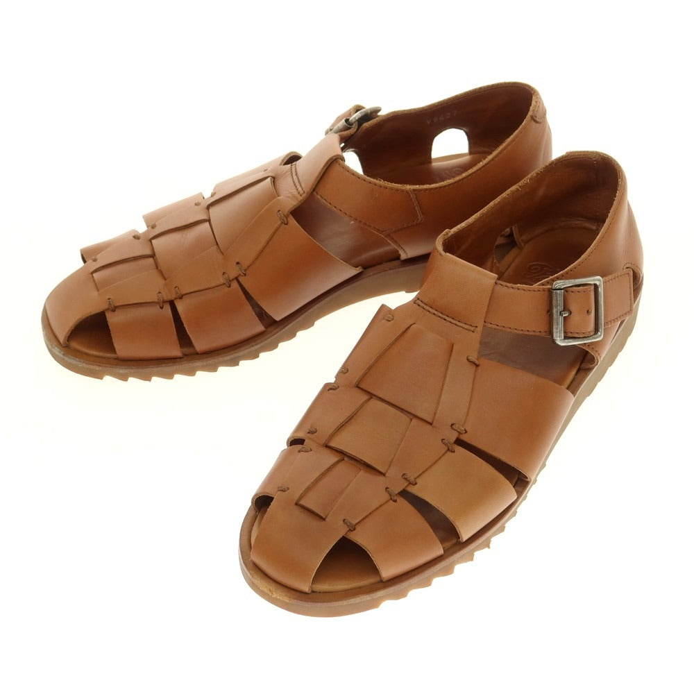 【中古】パラブーツ Paraboot PACIFIC グルカサンダル ブラウン【 43 】【 状態ランクC 】【 メンズ 】