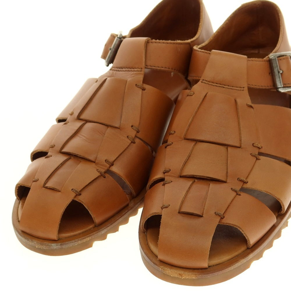 【中古】パラブーツ Paraboot PACIFIC グルカサンダル ブラウン【 43 】【 状態ランクC 】【 メンズ 】