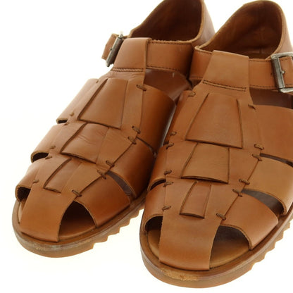 【中古】パラブーツ Paraboot PACIFIC グルカサンダル ブラウン【 43 】【 状態ランクC 】【 メンズ 】