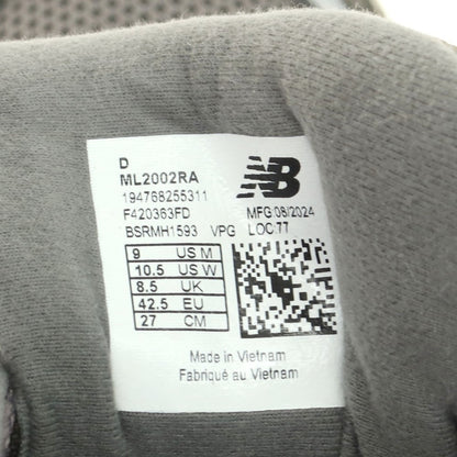 【中古】ニューバランス NEW BALANCE ML2002R スニーカー グレー系【 27 】【 状態ランクA 】【 メンズ 】