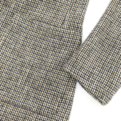 【中古】ティージャケット T-JACKET コットンウールナイロンポリエステル チェスターフィールドコート ライトグレーxブラック【 M 】【 状態ランクB 】【 メンズ 】