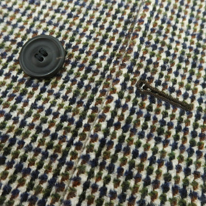 【中古】ティージャケット T-JACKET コットンウールナイロンポリエステル チェスターフィールドコート ライトグレーxブラック【 M 】【 状態ランクB 】【 メンズ 】