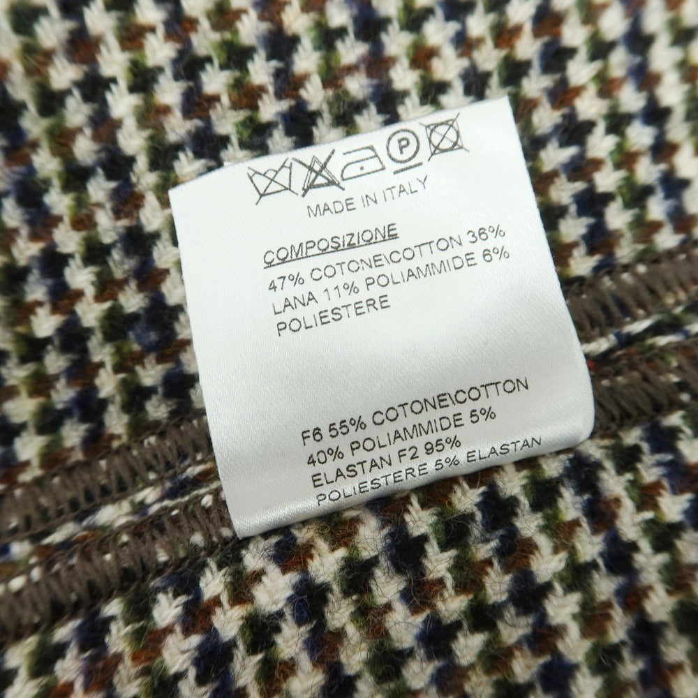 【中古】ティージャケット T-JACKET コットンウールナイロンポリエステル チェスターフィールドコート ライトグレーxブラック【 M 】【 状態ランクB 】【 メンズ 】