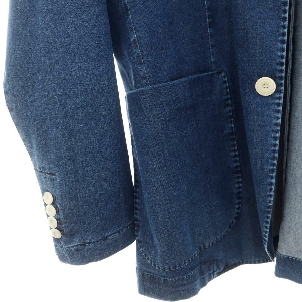 [Used] Barbati Stretch Tencel Jacket Blue [46] [Condition Rank B] [Men&
