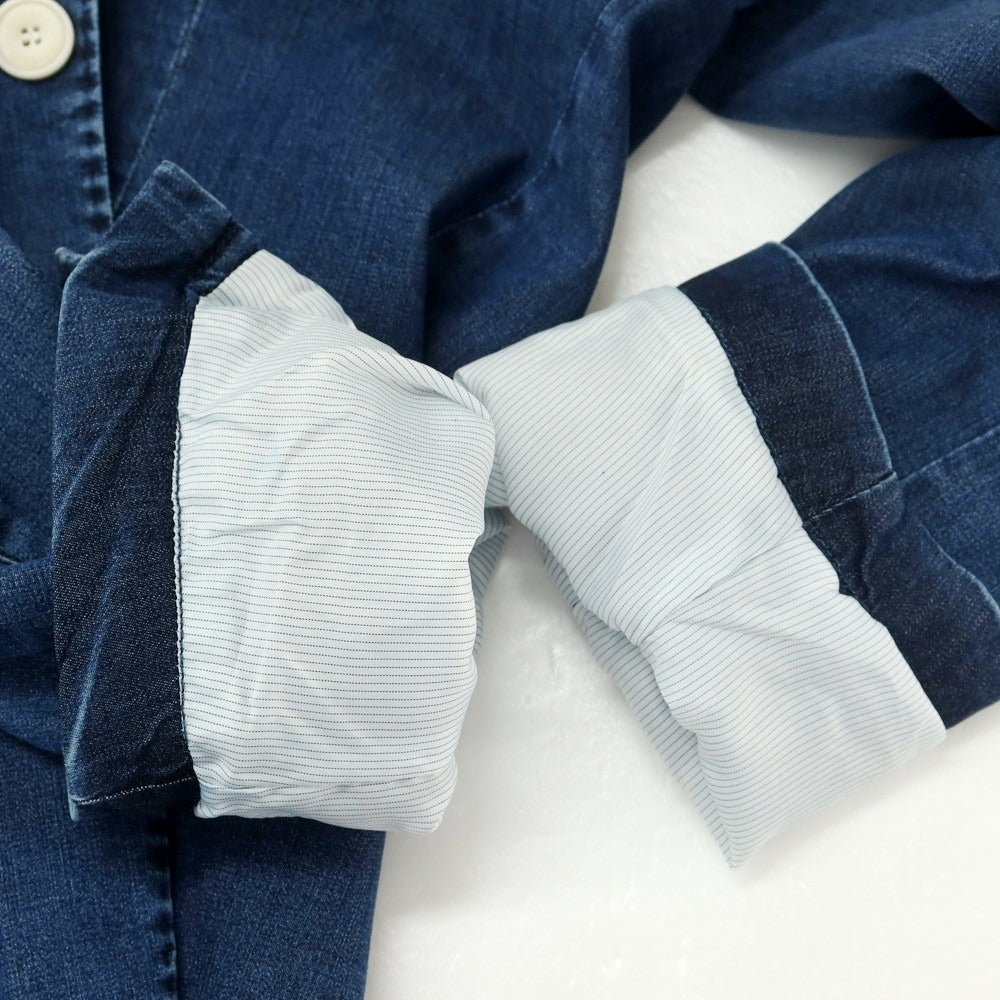 [Used] Barbati Stretch Tencel Jacket Blue [46] [Condition Rank B] [Men&